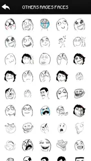 funny rages faces - stickers iphone images 1