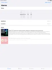 alarme de podcast - lecteur et iPad Captures Décran 1