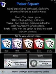 poker square - solitaire ipad images 1