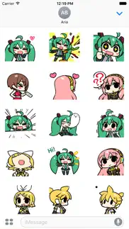 animated miku gang sticker iphone images 2