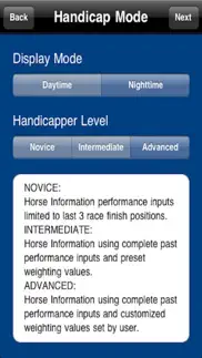 compucap horse handicapper iphone images 1