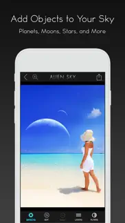 alien sky - space camera iphone resimleri 2