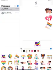 pride gay couple stickers ipad images 3