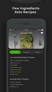 keto diet app- recipes planner iphone images 4