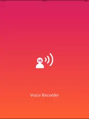 voice recorder-sound recorder ipad images 1