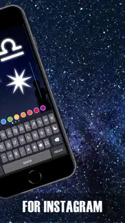 Клавиатура с астро-символами айфон картинки 3