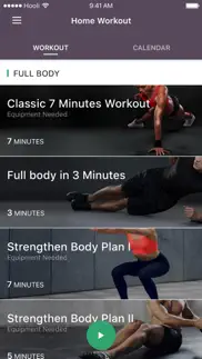 home workout - no equipment iphone images 1