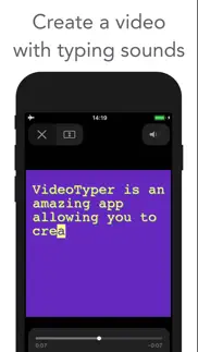 videotyper - typing video iphone images 1
