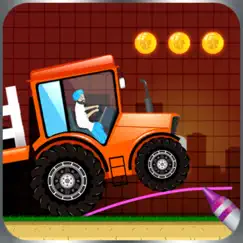 truck drive on physics line logo, reviews