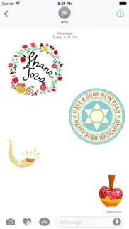 happy rosh hashanah stickers iphone images 1