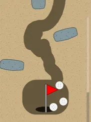 dig your way out - golf nest ipad resimleri 4