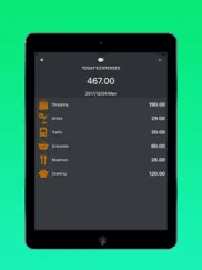 daily spending-my cost tracker ipad images 1