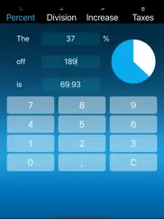 percent calculator easy ipad images 1