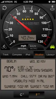 speedometer gps+ iphone images 4
