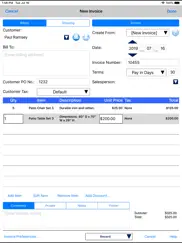 express invoice invoicing ipad images 3