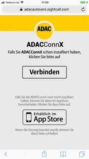 adac connx iphone bildschirmfoto 1