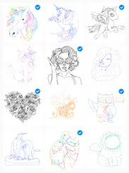 dot to dot to coloring ipad images 1