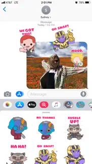 avengers: endgame stickers iphone images 1