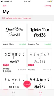 my font - install font for 13+ iphone images 2