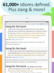 idioms and slang dictionary ipad resimleri 1