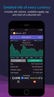 coinmarket: btc & altcoins iphone images 3