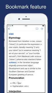 italian etymology dictionary iphone resimleri 3