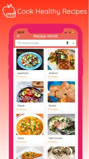 recipe world - healthy recipes iphone capturas de pantalla 3