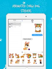 cute corgi animated emojis ipad images 4