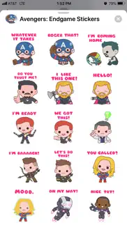 avengers: endgame stickers iphone images 2