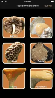 champignons iPhone Captures Décran 1
