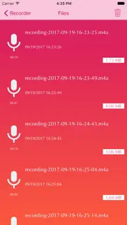 voice recorder-sound recorder iphone images 3