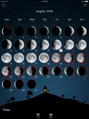 moon phases calendar and sky ipad resimleri 3