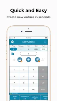 easy calorie - calorie tracker iphone resimleri 2