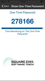 square enix software token iphone capturas de pantalla 1