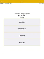 liberation philology spanish iPad Captures Décran 3