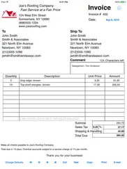 simple invoices - sales ipad images 1