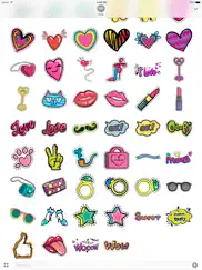 dashed fashion stickers ipad images 3