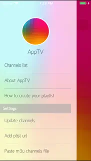 apptv portable television iphone capturas de pantalla 1