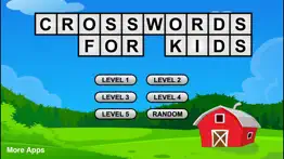 crossword puzzle game for kids iphone images 1