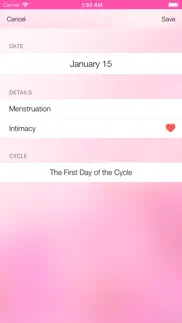 menstrual cycle tracker iphone images 4