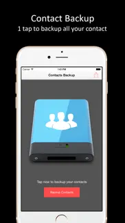 contacts backup - one tap iphone images 1