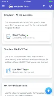 ma rmv practice test iphone images 3