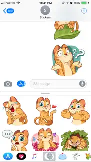 tiger funny emoji stickers iphone images 3