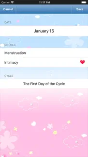 fertility & period tracker iphone images 4