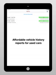 autofax vehicle history report ipad images 2