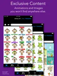 3d animations + emoji icons ipad capturas de pantalla 2