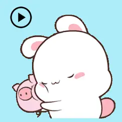 animated bunny and tiny pig logo, reviews