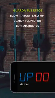 velites workout interval timer iphone capturas de pantalla 2