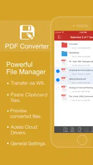 pdf converter - pdf to office iPhone Captures Décran 3