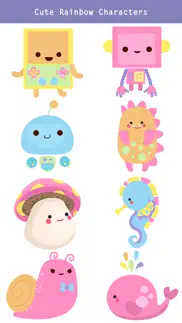 rainbow animal stickers iphone images 3